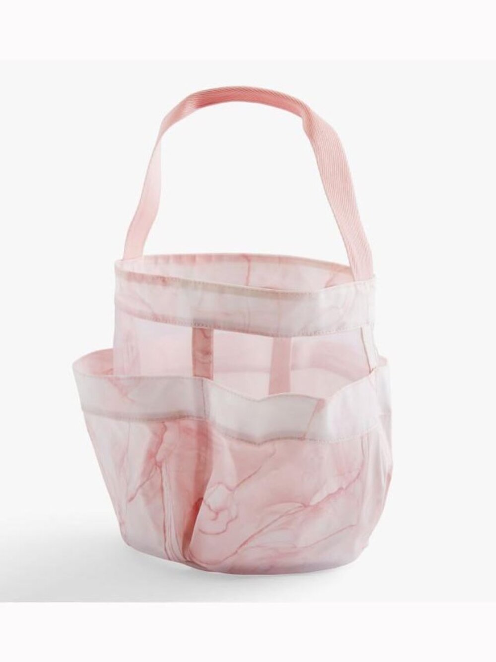 Pottery Barn Teen Recycled Classic Shower Caddy, Glacial Blush - Picture 2 of 6